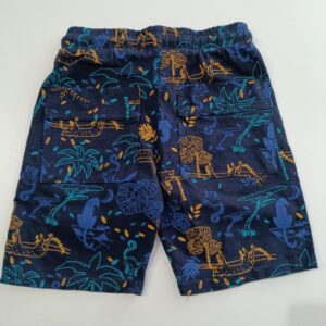 Short bleu motifs jungle