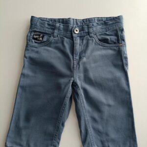 Short long en jeans bleu