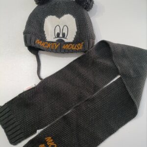 Bonnet et écharpe Mickey