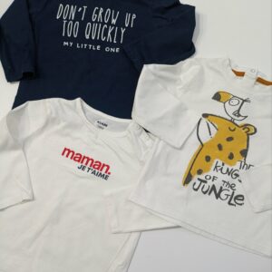 Lot hauts longues manches