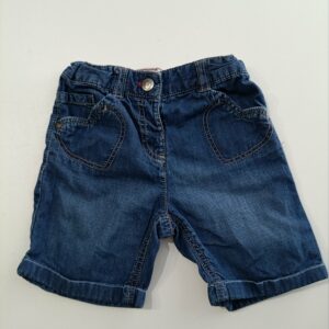 Short en jeans
