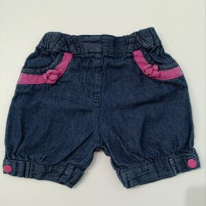 Short en jeans