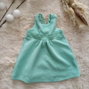 Robe turquoise