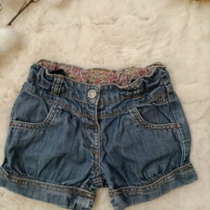 Short en jeans