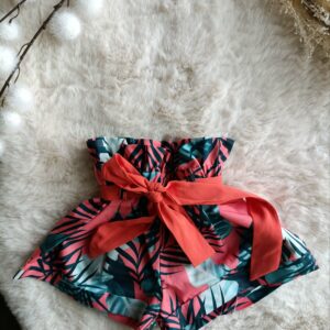 Short fleuri